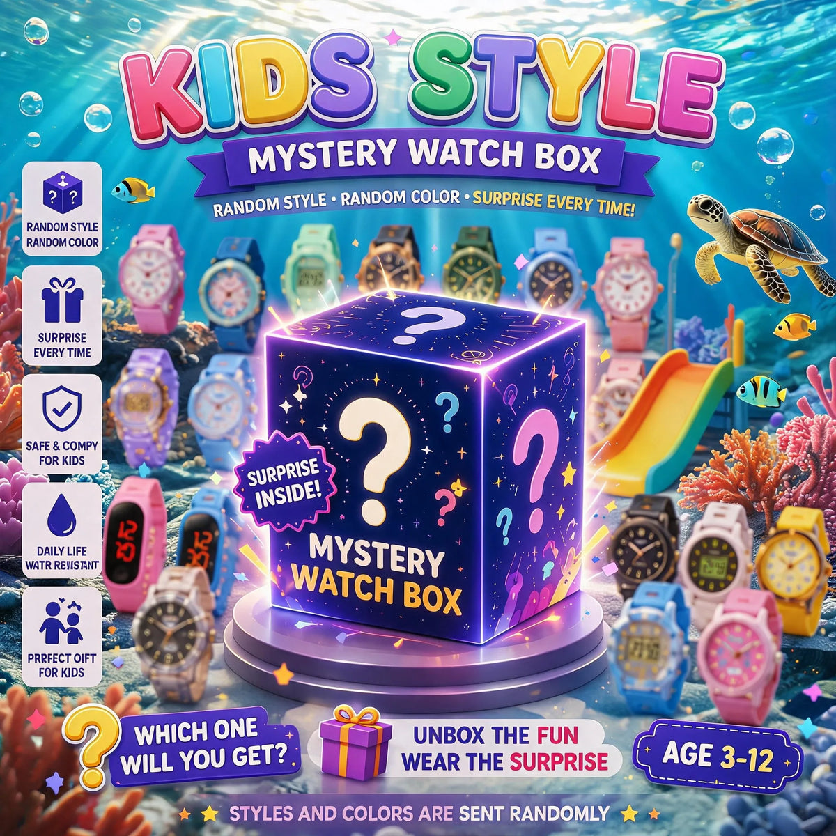 Blind Box Mystery Surprise Men Fashion Business Watch Set Quartz Wristwatch Jewelry Set Watch Reloj Hombre Without Box Gift