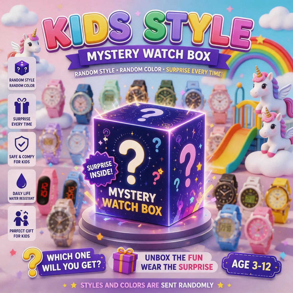 Blind Box Mystery Surprise Men Fashion Business Watch Set Quartz Wristwatch Jewelry Set Watch Reloj Hombre Without Box Gift