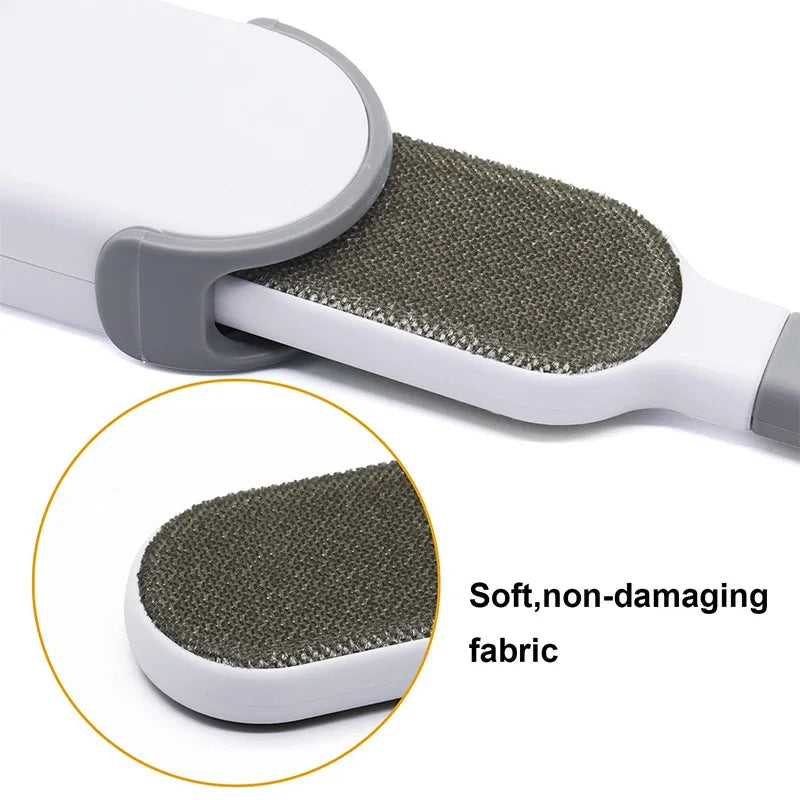 Magic Clothes Lint Remover,Reusable Static Dusting Cleaning Brushes for Sofa Carpet,Pet Cat Hair Fur Roller Brush Manual Cleaner